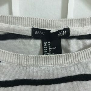 Lightweight striped sweater